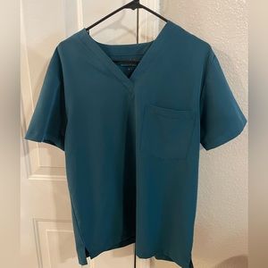 Men’s Mandala scrubs, Caribbean Blue